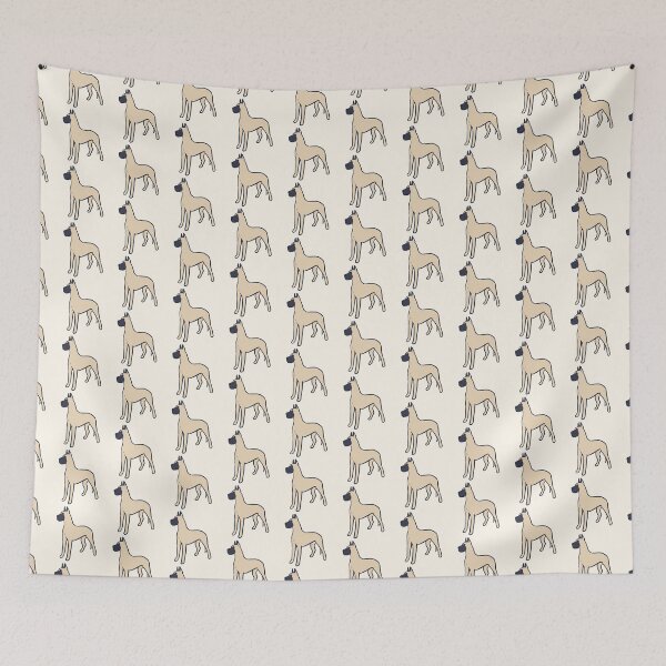 Item preview, Cute great dane dog illustration  designed and sold by Mayarart.