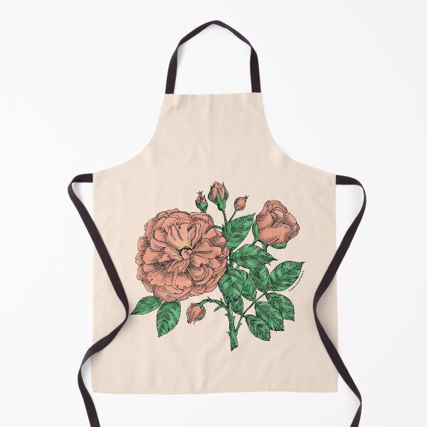 Item preview, Apricot Flat Rose Bloom Very Full 40+ Petals In 3+ Rows designed and sold by Rachael Taylor.