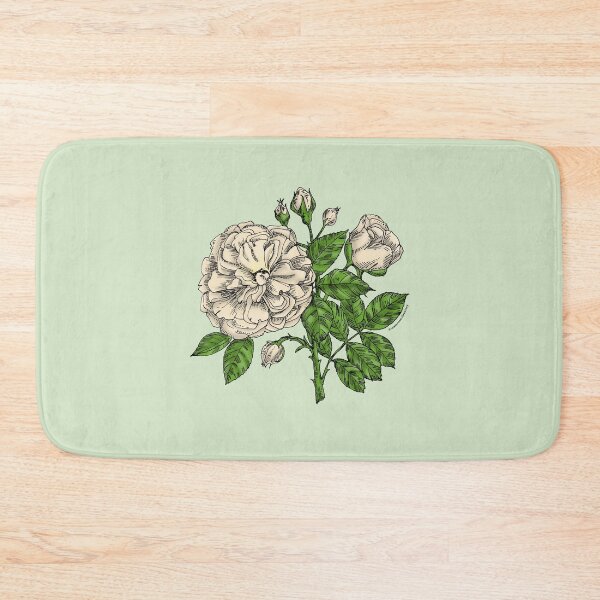 Item preview, Cream Flat Rose Bloom Very Full 40+ Petals In 3+ Rows designed and sold by Rachael Taylor.