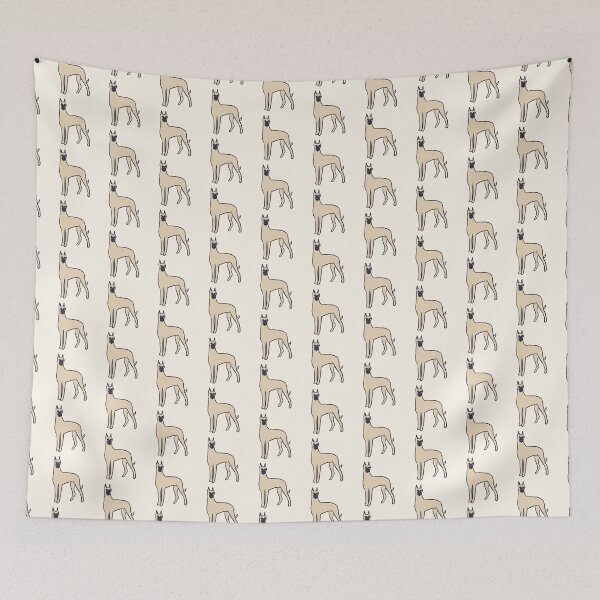 Item preview, Cute great dane dog art  designed and sold by Mayarart.