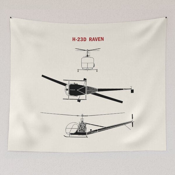 Item preview, H-23D Raven Identification Poster designed and sold by rogue-design.