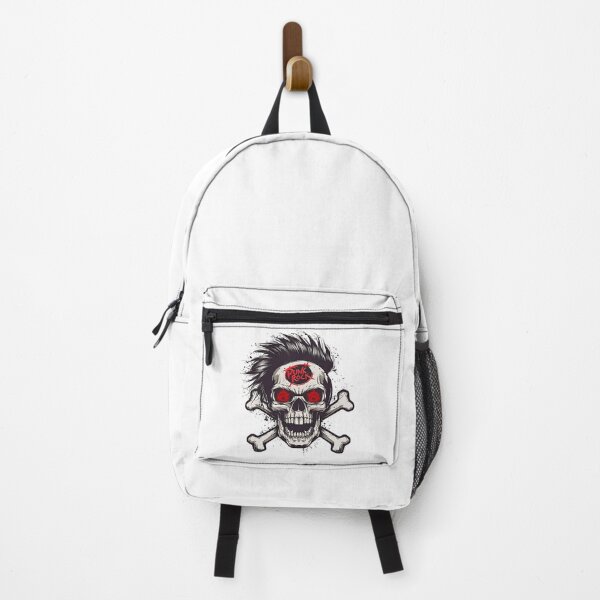 Item preview, Punk Rock Skull designed and sold by NickTaroDesign.