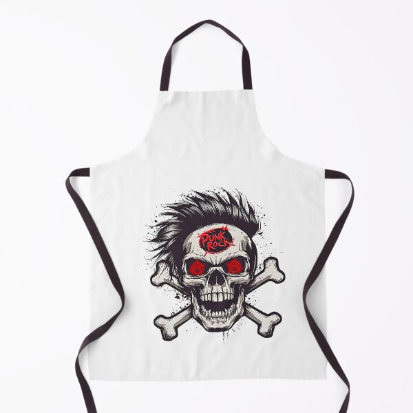 Item preview, Punk Rock Skull designed and sold by NickTaroDesign.