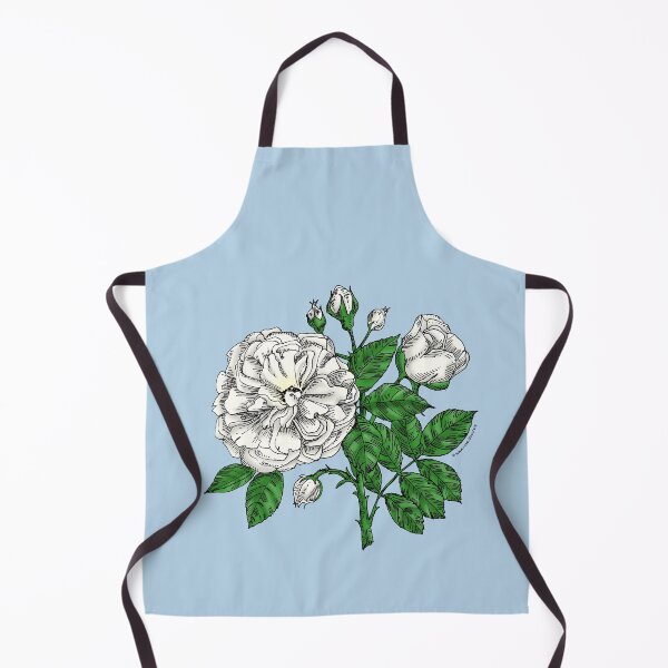 Item preview, White Flat Rose Bloom Very Full 40+ Petals In 3+ Rows designed and sold by Rachael Taylor.