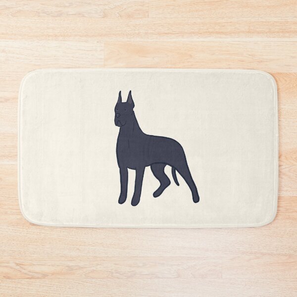 Item preview, Black great dane dog drawing  designed and sold by Mayarart.