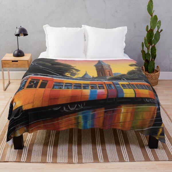 Item preview, Melbourne Tram Print designed and sold by Random Designs.