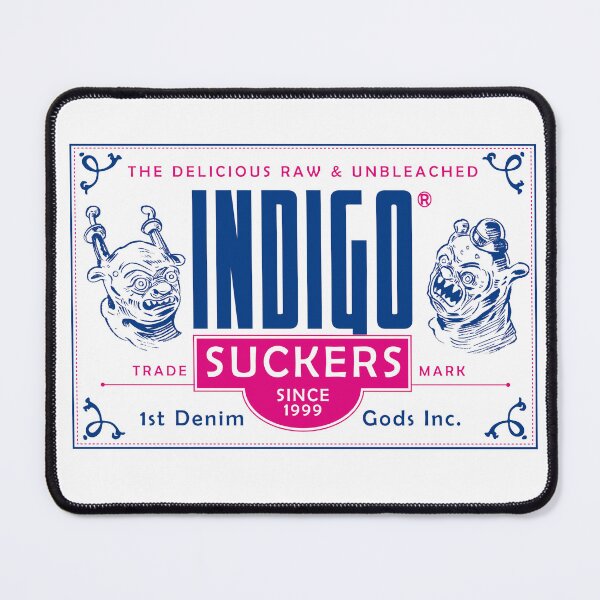Item preview, Indigo Suckers logo designed and sold by Linientreu.