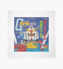 Mobile Suit Gundam Record Sleeve Front Cover Scarf