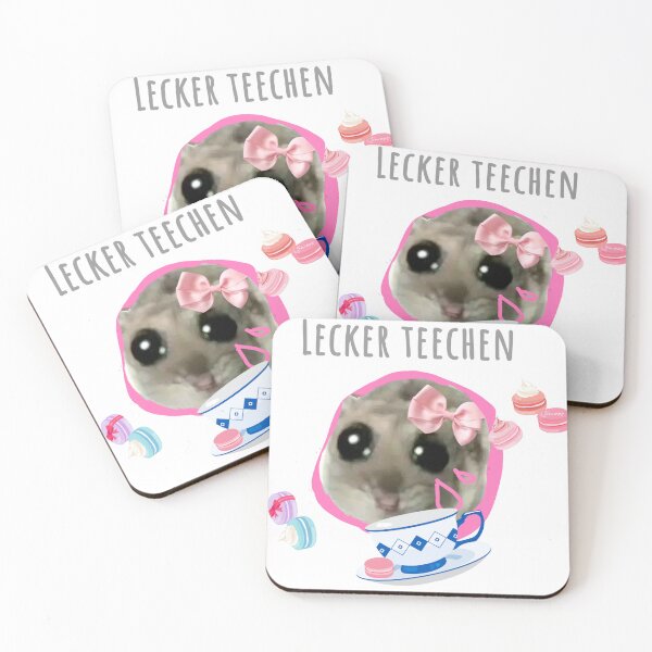 Item preview, delicious tea, tea, sad hamster, tiktoc meme, sad hamster designed and sold by theherbst131313.