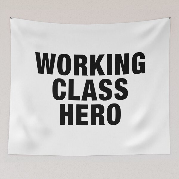 Item preview, Working Class Hero designed and sold by DFA.