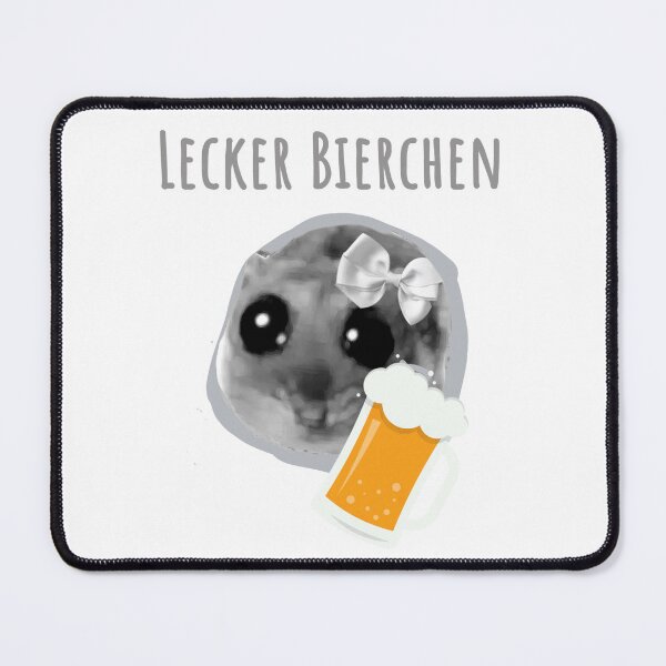 Item preview, delicious beer, beer, sad hamster, tiktoc meme, sad hamster meme designed and sold by theherbst131313.