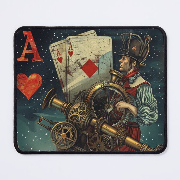 Item preview, Abstract Pocket Aces: Ace of Hearts Playing Card designed and sold by Fantasy Masterpiece.