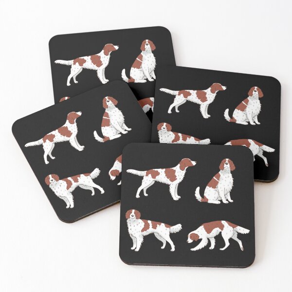 Item preview, Irish red and white setter dog pack designed and sold by Yaragold.