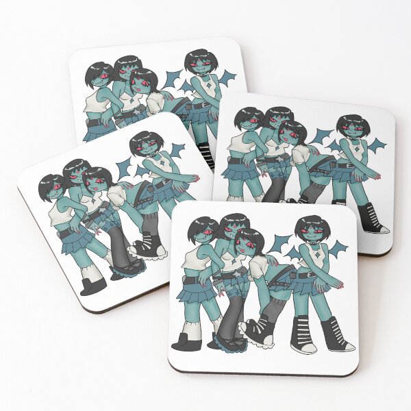 Item preview, Demon hipster chicks designed and sold by Gloomylies.