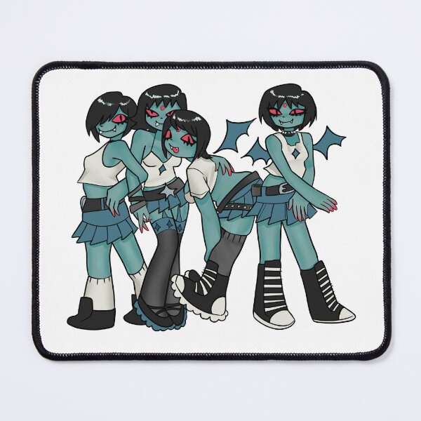Item preview, Demon hipster chicks designed and sold by Gloomylies.