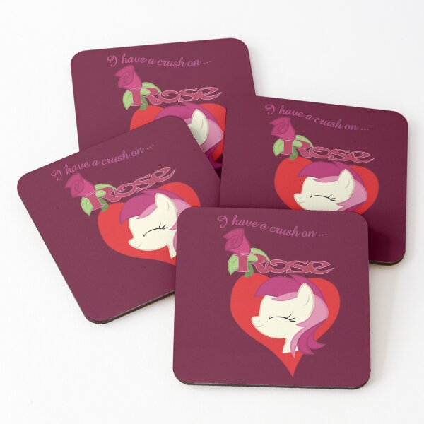 Item preview, I have a crush on... Rose - with text designed and sold by Stinkehund.