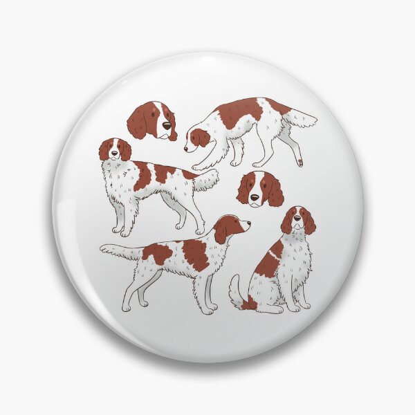Item preview, Irish red and white setter dog pattern  designed and sold by Yaragold.