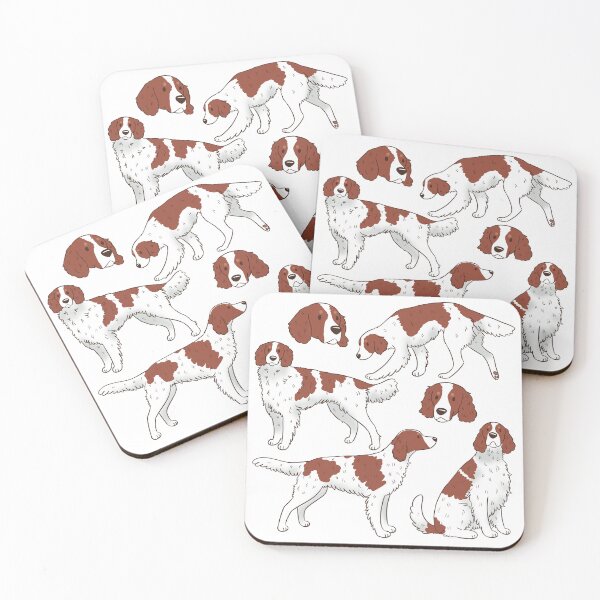 Item preview, Irish red and white setter dog pattern  designed and sold by Yaragold.