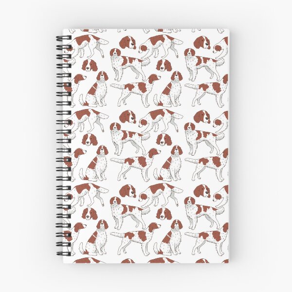 Item preview, Irish red and white setter dog pattern designed and sold by Yaragold.