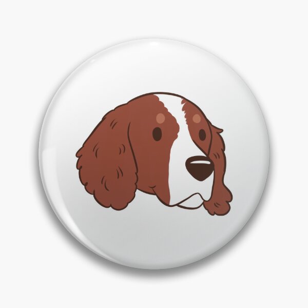 Item preview, Irish red and white setter dog face designed and sold by Yaragold.