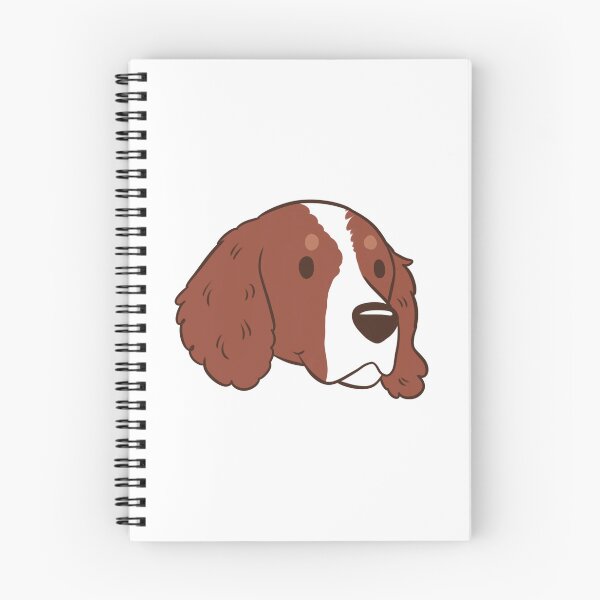 Item preview, Irish red and white setter dog face designed and sold by Yaragold.