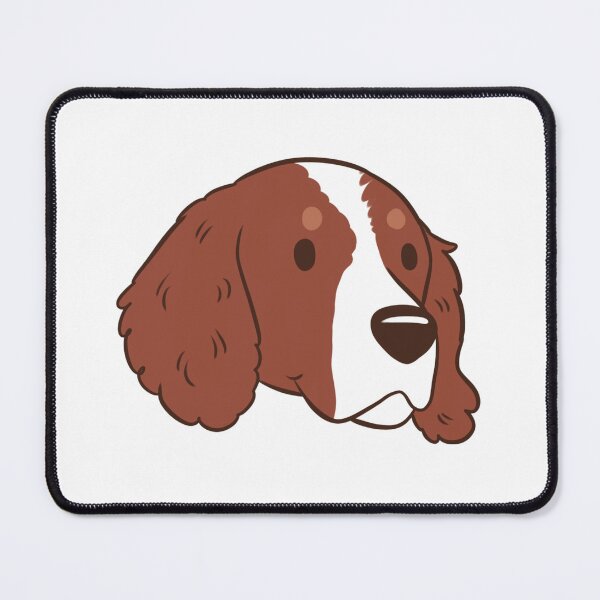 Item preview, Irish red and white setter dog face designed and sold by Yaragold.