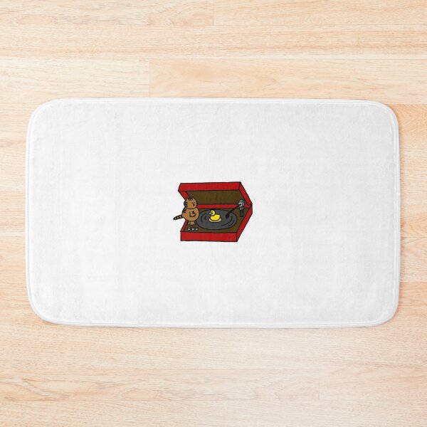 Item preview, a Cat and a Duck on the turntable designed and sold by superbaechoo.