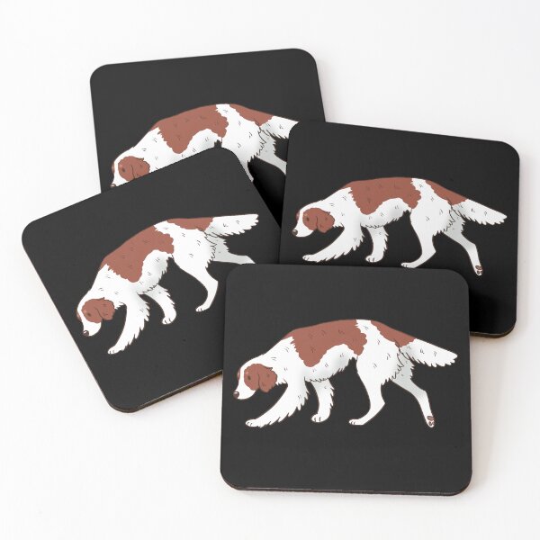 Item preview, Irish red and white setter dog  designed and sold by Yaragold.
