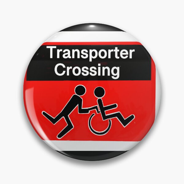 Item preview, Transporter Porter crossing sign designed and sold by MiishaRed.