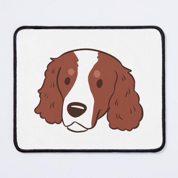 Item preview, Irish red and white setter dog face designed and sold by Yaragold.