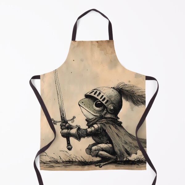 Item preview, The Brave Frog Knight designed and sold by Patriot Artyfact.