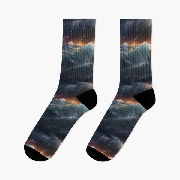 Item preview, Navigating through fluctuating weather conditions and towering waves while sailing. designed and sold by islam gamal.