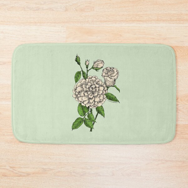Item preview, Cream Flat Rose Bloom Full 26-40 Petals In 3+ Rows designed and sold by Rachael Taylor.