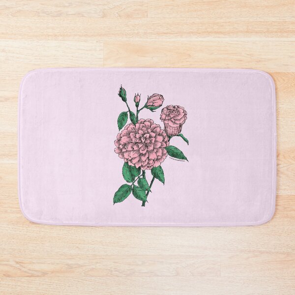 Item preview, Light Pink Flat Rose Bloom Full 26-40 Petals In 3+ Rows designed and sold by Rachael Taylor.