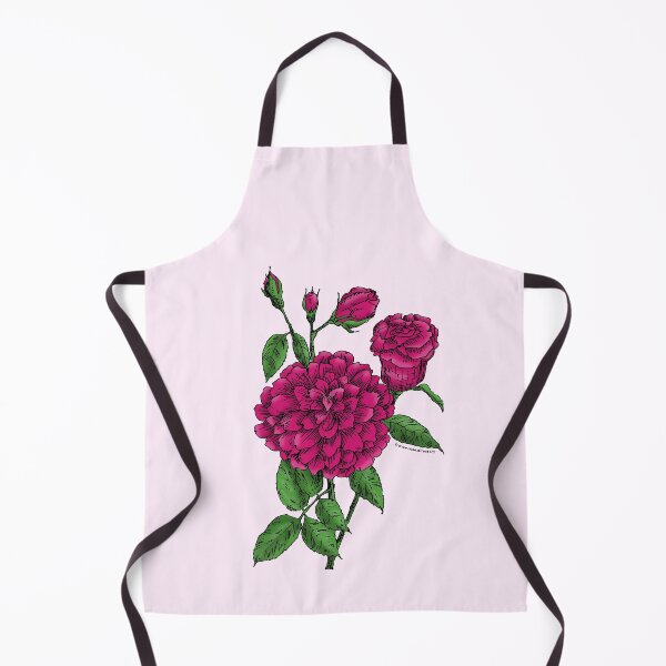 Item preview, Deep Pink Flat Rose Bloom Full 26-40 Petals In 3+ Rows designed and sold by Rachael Taylor.