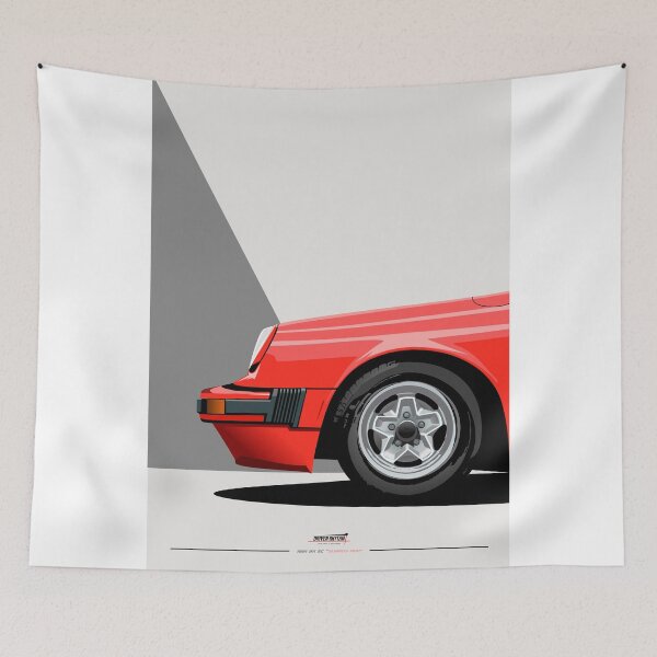 Item preview, 911 SC Guards Red designed and sold by DrivenRhythm.