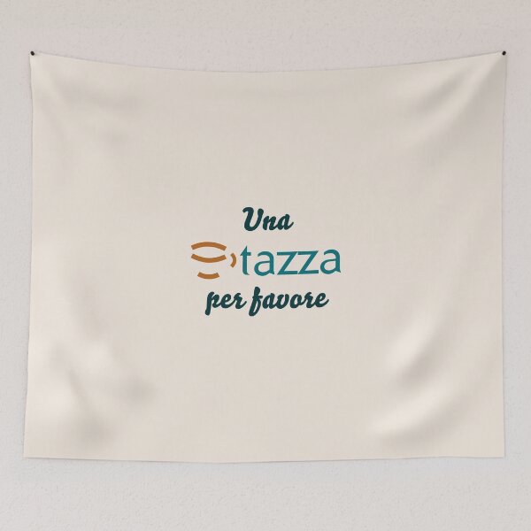 Item preview, One cup please! - Italian coffee fan illustration designed and sold by rafalZielinski.