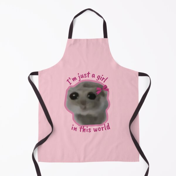 Item preview, Sad Hamster I'm Just A Girl In This World designed and sold by Megurix.