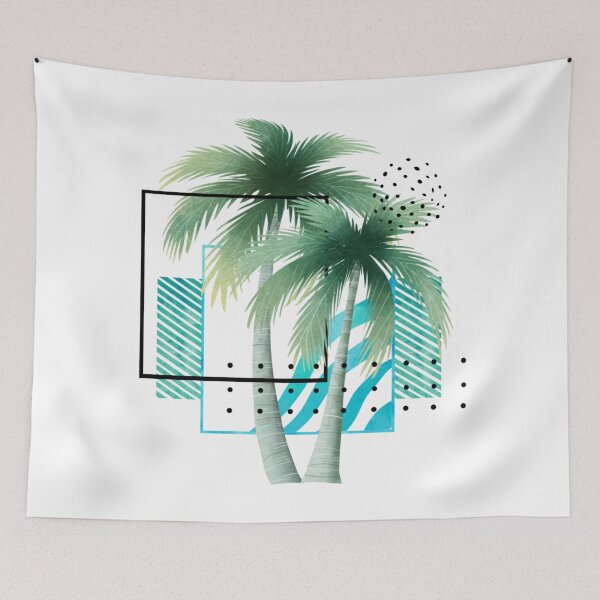 Item preview, Watercolor palm tree  designed and sold by ShopMaxiDesigns.