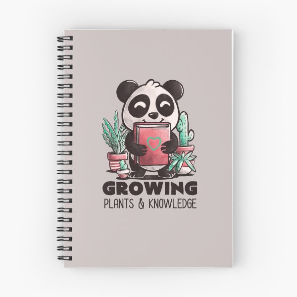 Item preview, Growing Cute Book Panda Plants Gift designed and sold by koalateess.