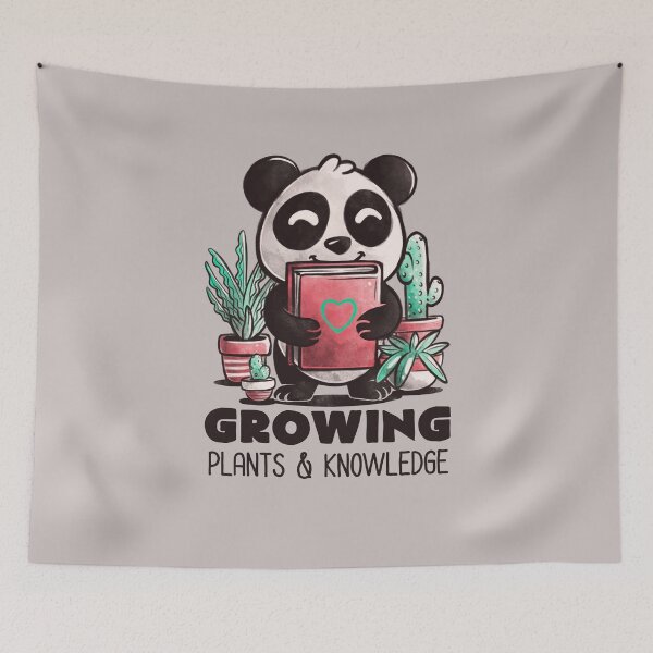 Item preview, Growing Cute Book Panda Plants Gift designed and sold by koalateess.