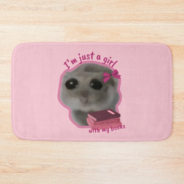 Item preview, Sad Hamster I'm Just A Girl With My Books designed and sold by Megurix.
