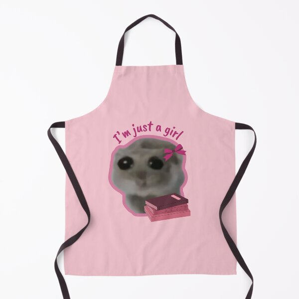Item preview, Sad Hamster I'm Just A Girl designed and sold by Megurix.