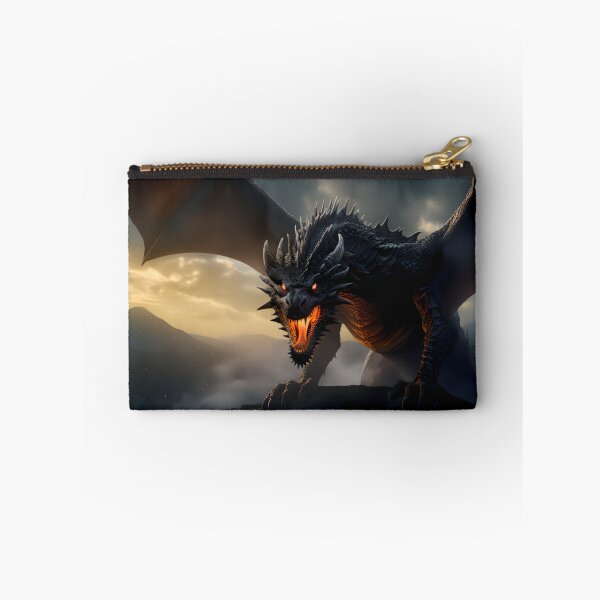 Item preview, Dark Fantasy Art - Epic Roaring Dragon designed and sold by Fantasy Masterpiece.