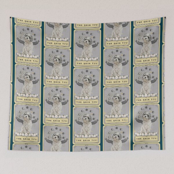 Item preview, Shih Tzu Tarot Card, Shihtzu Dog Tarot The Shih Tzu Lovers  designed and sold by Teartynuy.