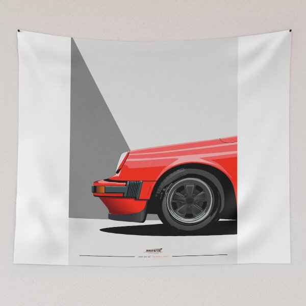 Item preview, 911 SC Guards Red designed and sold by DrivenRhythm.