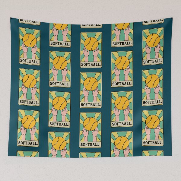 Item preview, Softball Tarot Card Funny designed and sold by Teartynuy.