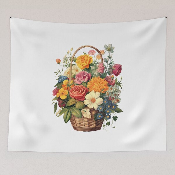 Item preview, A Flower Basket designed and sold by Sketch-Shack.