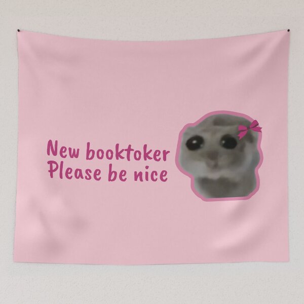Item preview, Sad Hamster New Booktoker, Please Be Nice designed and sold by Megurix.