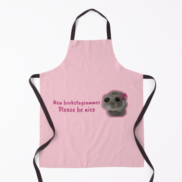 Item preview, Sad Hamster New Bookstagrammer, Please Be Nice designed and sold by Megurix.
